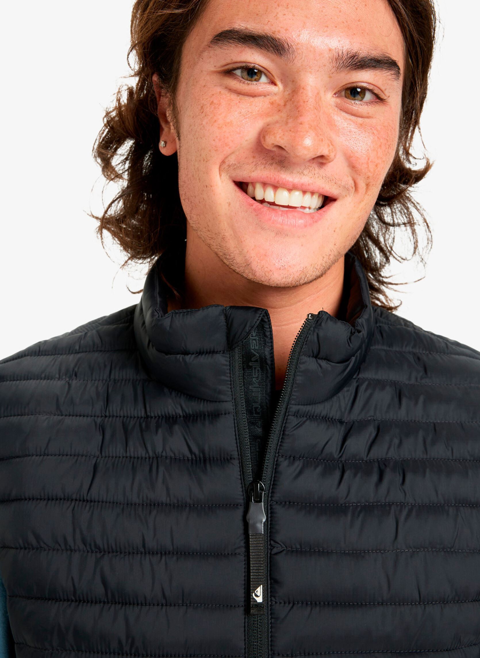 Chaquetas sin mangas Scaly Sleeveless hombre negro Quiksilver Chaquetas sin mangas Scaly Sleeveless hombre negro Black