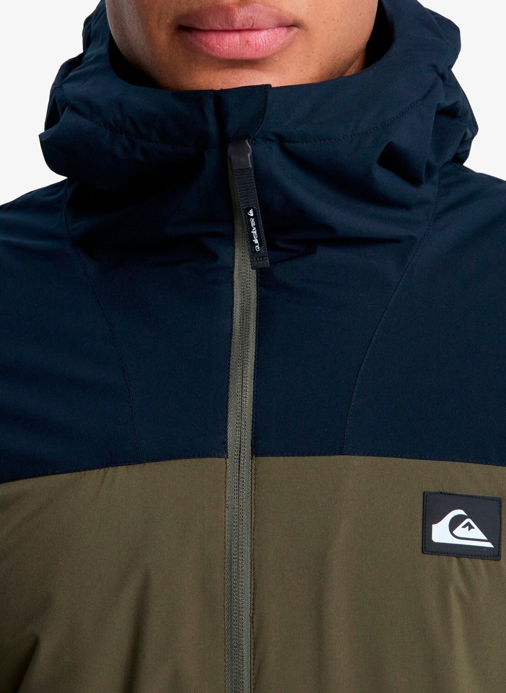 Bomberjacken Overcast 3K Insulated herren grün Quiksilver Bomberjacken Overcast 3K Insulated herren grün GRAPE LEAF