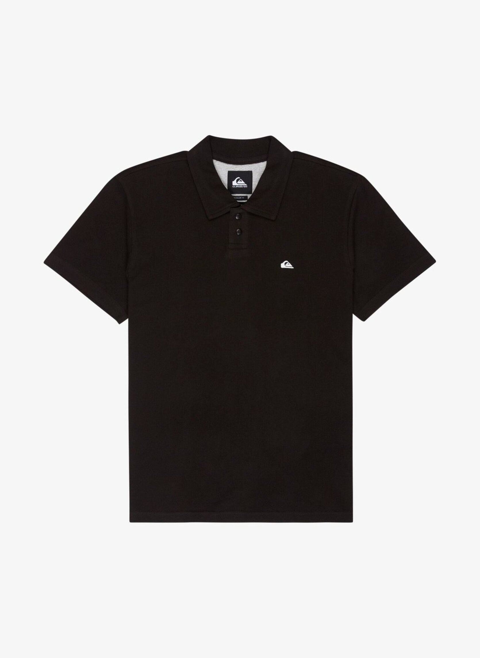 Polos Mw Pique Polo homme noir Quiksilver Polos Mw Pique Polo homme noir BLACK