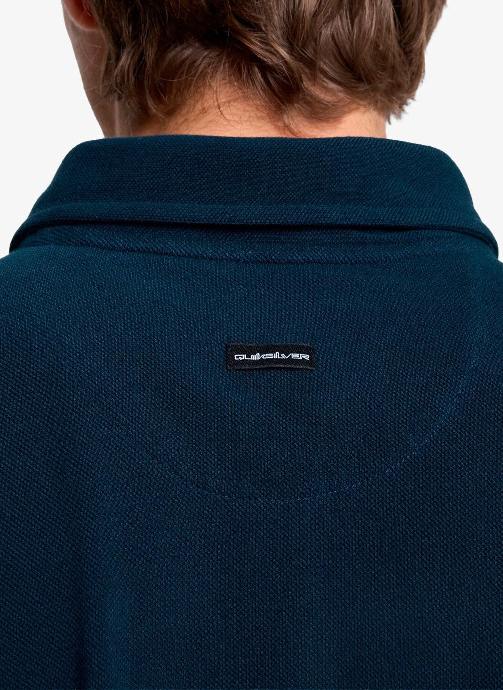 Polos manches courtes Mw Pique Polo homme bleu Quiksilver Polos manches courtes Mw Pique Polo homme bleu Dark Navy