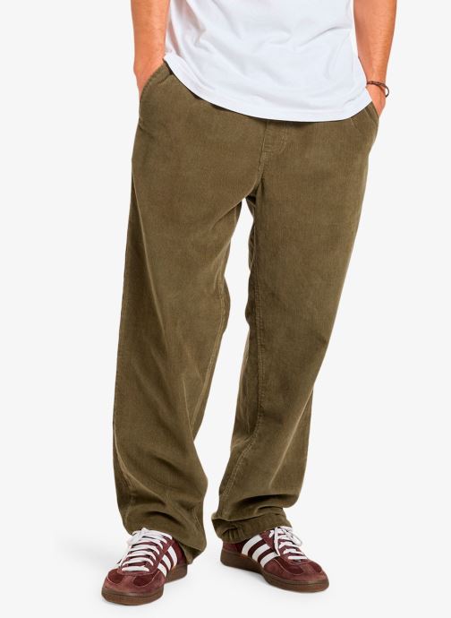 Quiksilver Rechte broeken Taxer Regular Cord Pant heren groen