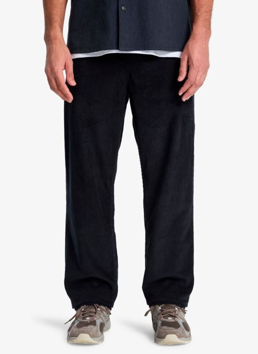 Quiksilver Pantalons droits Taxer Regular Cord Pant homme noir