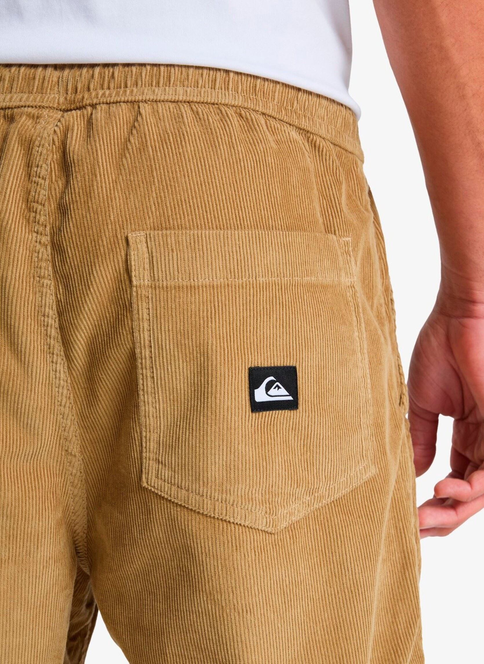 Rechte broeken Taxer Regular Cord Pant heren beige Quiksilver Rechte broeken Taxer Regular Cord Pant heren beige Elmwood