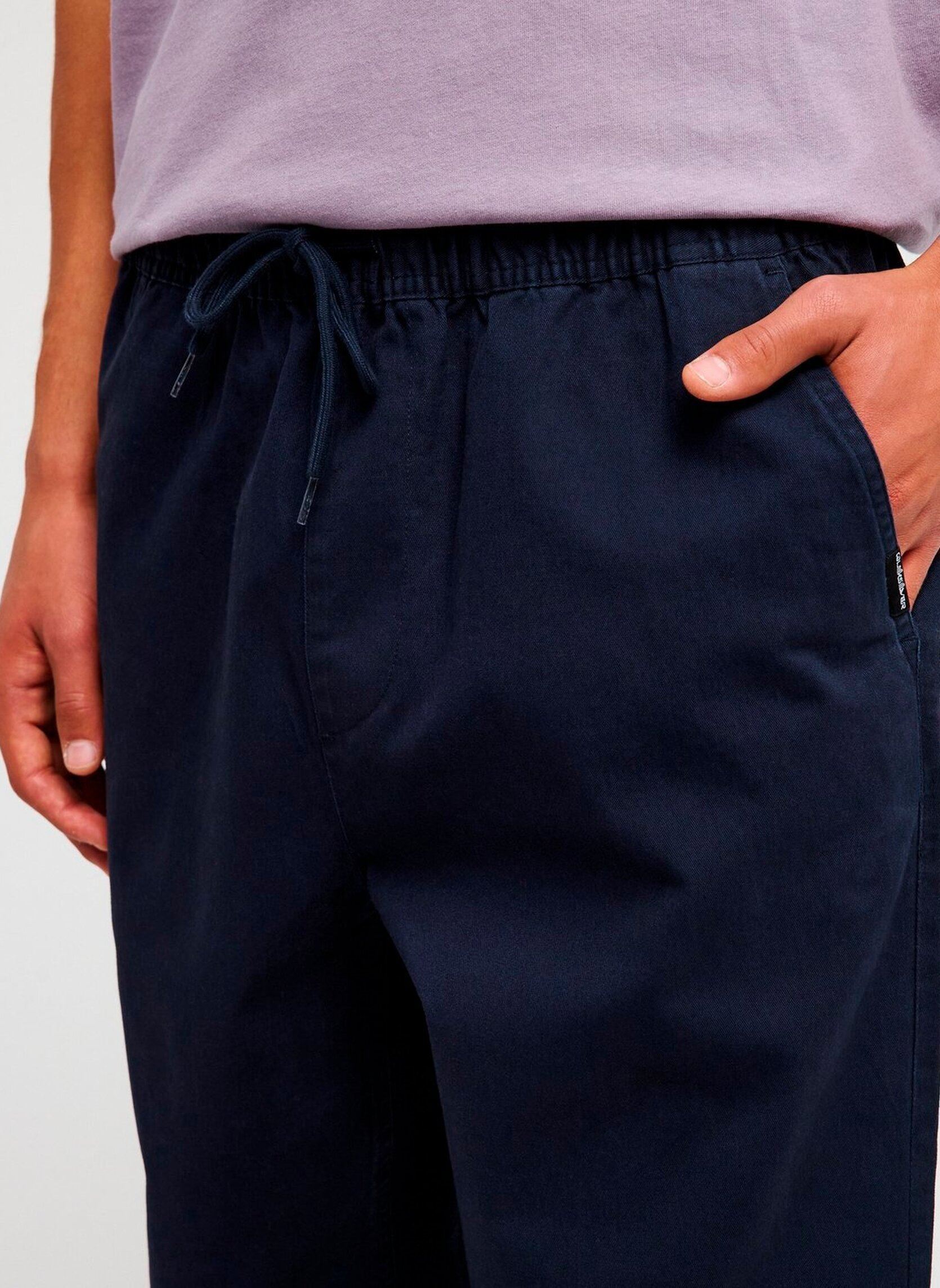 Pantalons droits Taxer Regular Twill Pant homme marine Quiksilver Pantalons droits Taxer Regular Twill Pant homme marine DARK NAVY