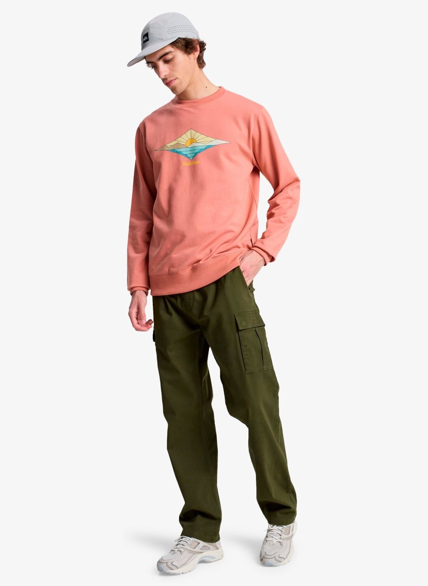 Pantalons chino Taxer Regular Cargo Pant homme vert Quiksilver Pantalons chino Taxer Regular Cargo Pant homme vert grape leaf