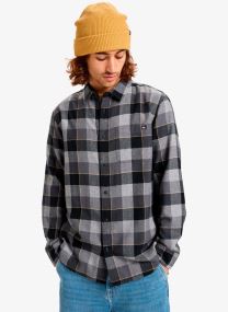 Camicie Motherfly Plaid Ls Shirt uomo grigio Quiksilver Camicie Motherfly Plaid Ls Shirt uomo grigio IRON GATE MOTHERFLY CHECK