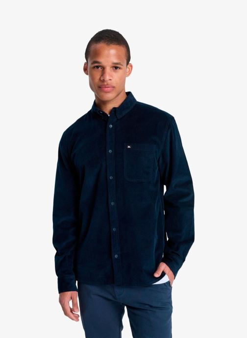 Quiksilver Chemises Smoke Trail Cord homme marine