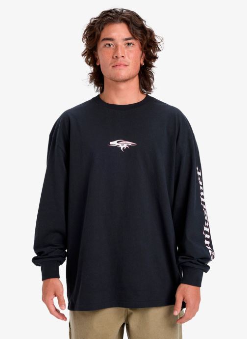Quiksilver Tee-shirts manches longues Mercury Old English Ls homme noir