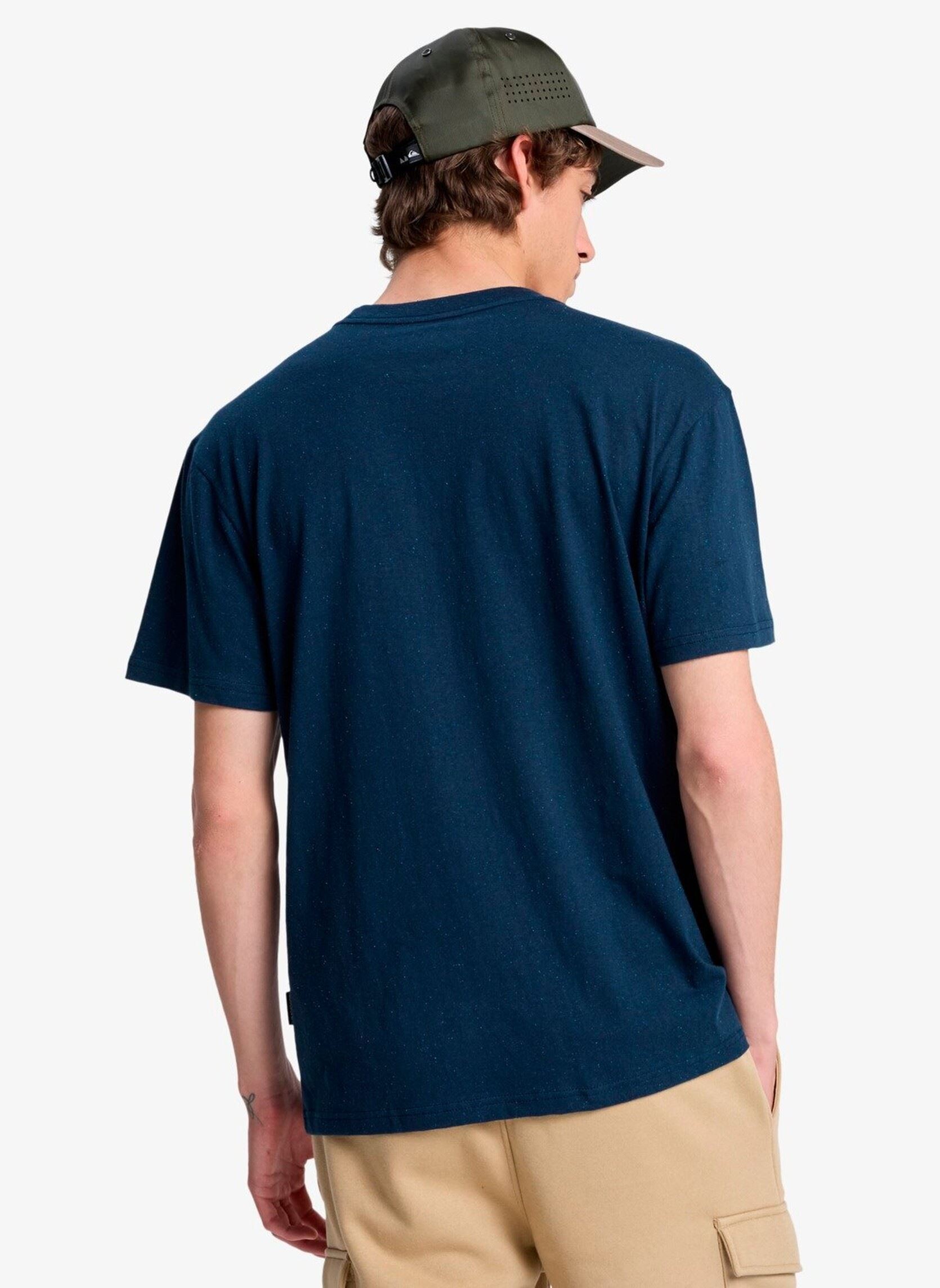 Tee-shirts manches courtes Mw Neps Ss homme bleu Quiksilver Tee-shirts manches courtes Mw Neps Ss homme bleu Dark Navy