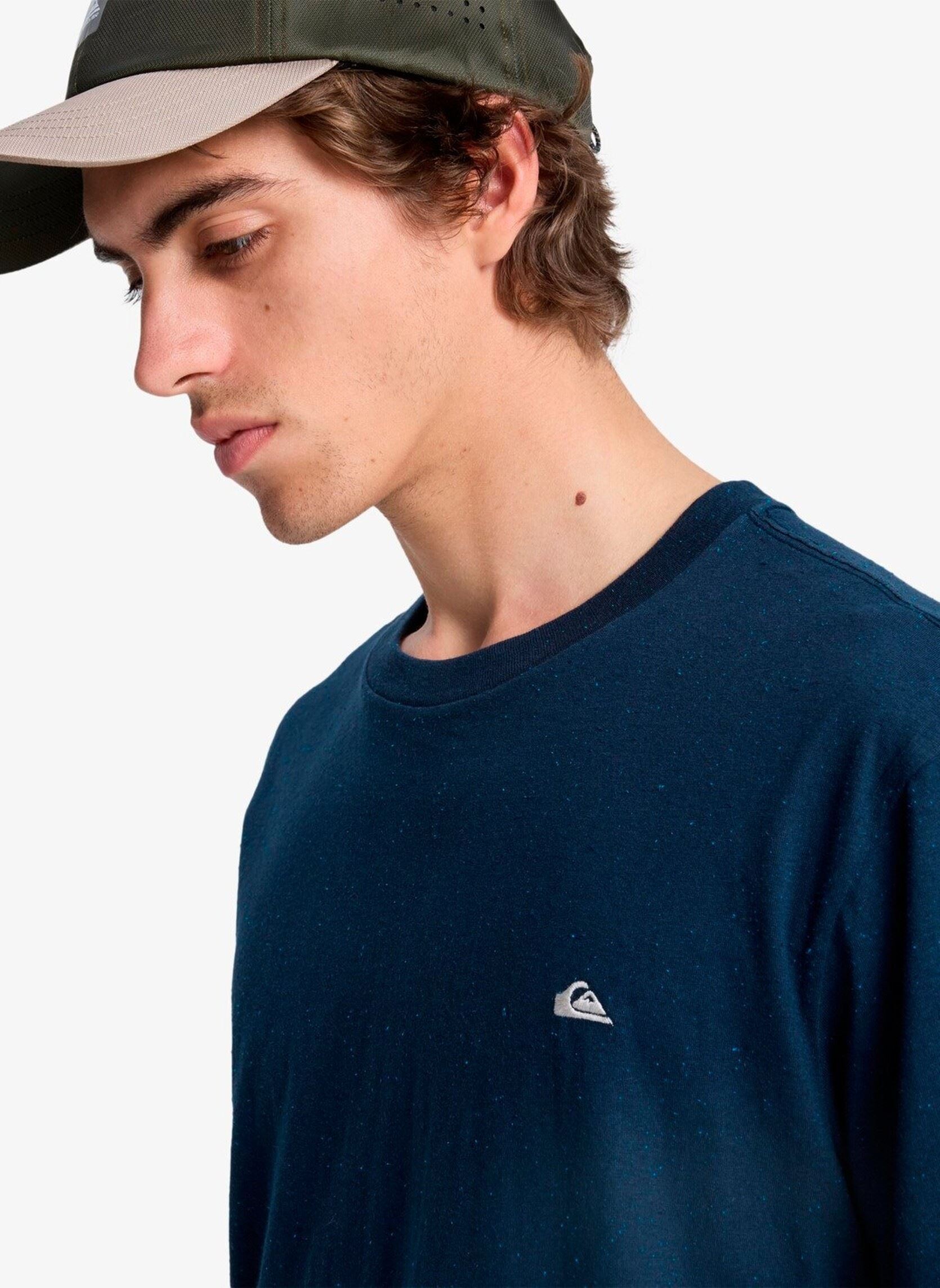 Tee-shirts manches courtes Mw Neps Ss homme bleu Quiksilver Tee-shirts manches courtes Mw Neps Ss homme bleu Dark Navy