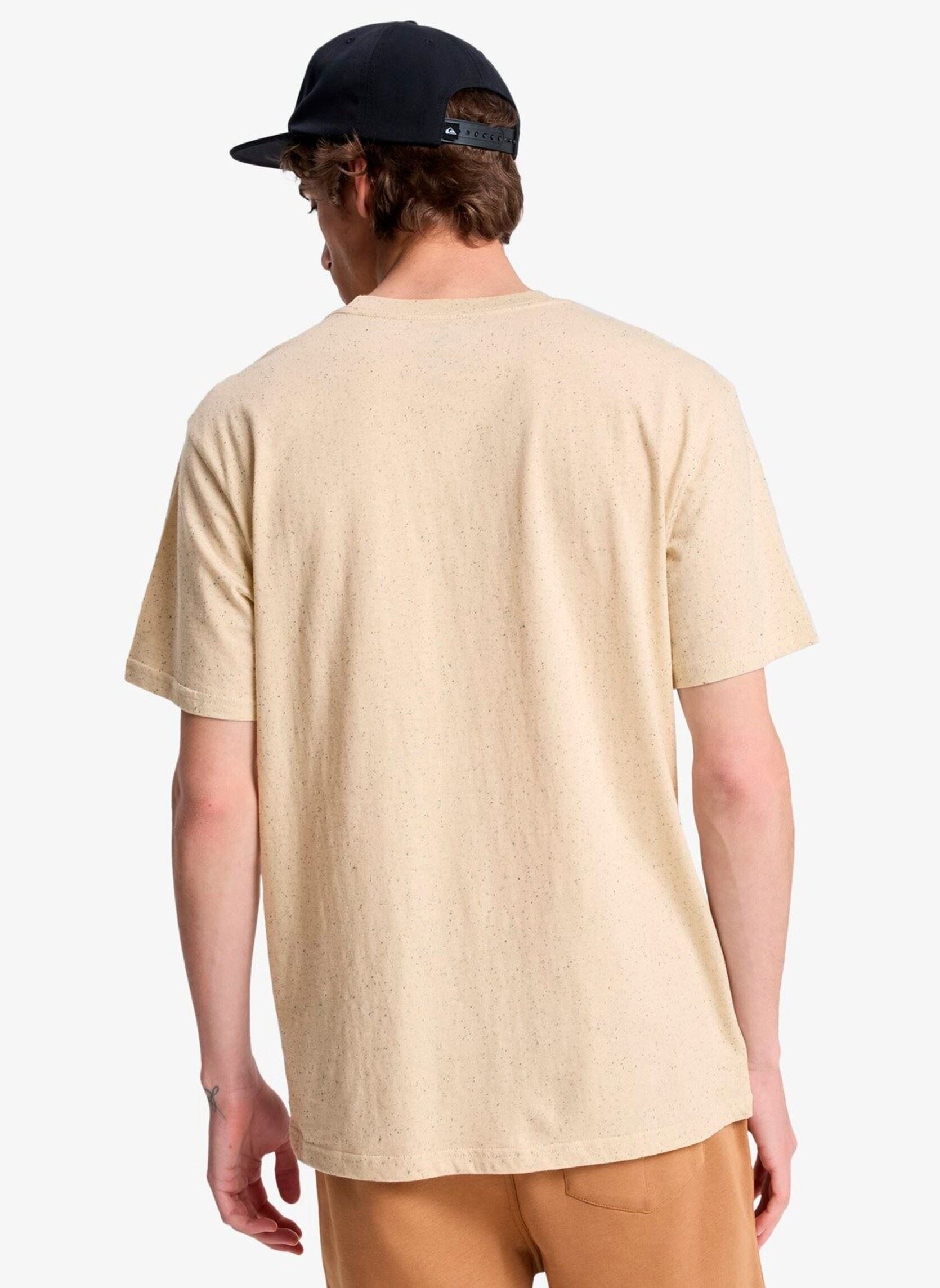 T-shirts met korte mouwen Mw Neps Ss heren beige Quiksilver T-shirts met korte mouwen Mw Neps Ss heren beige Bone White