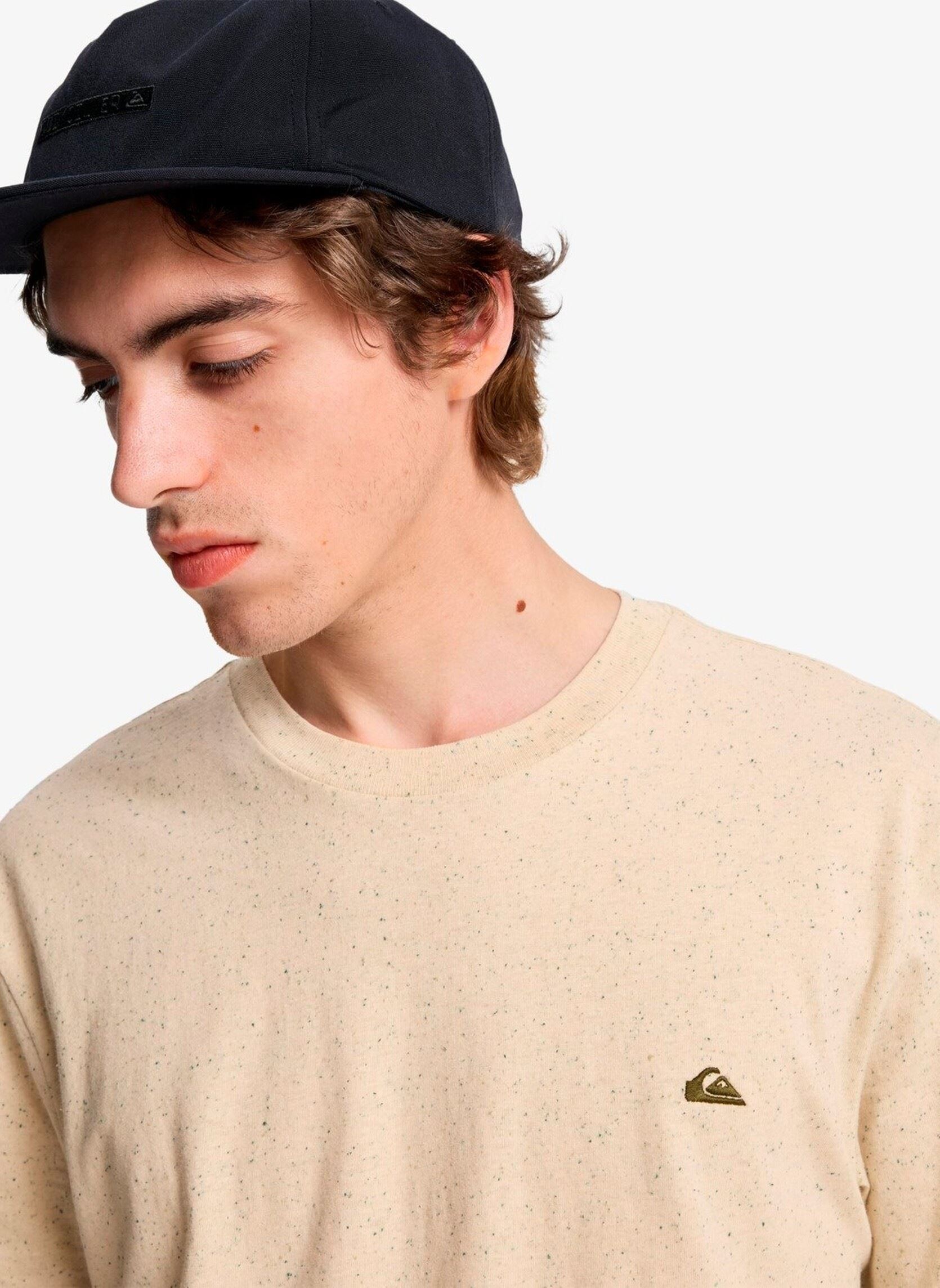 T-shirts met korte mouwen Mw Neps Ss heren beige Quiksilver T-shirts met korte mouwen Mw Neps Ss heren beige Bone White