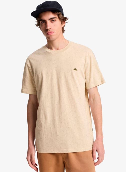 Quiksilver T-shirts met korte mouwen Mw Neps Ss heren beige
