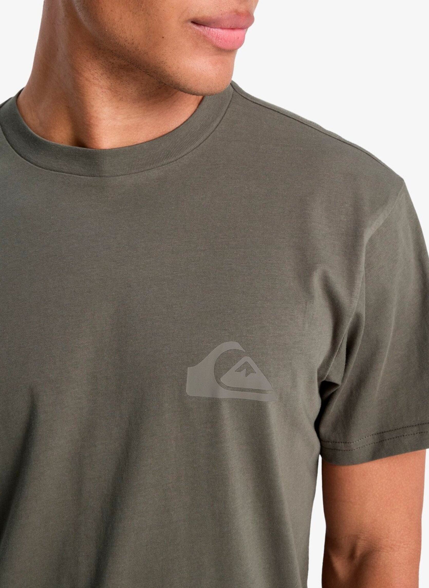 Tee-shirts Ev Mini Logo Ss homme kaki Quiksilver Tee-shirts Ev Mini Logo Ss homme kaki GRAPE LEAF