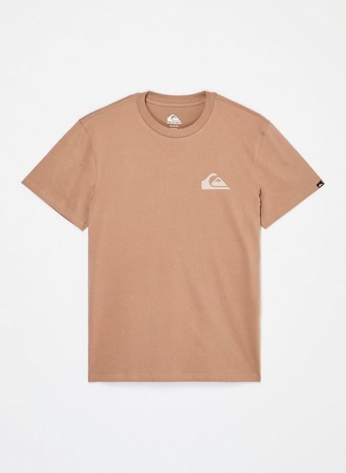 Quiksilver Tee-shirts Ev Mini Logo Ss homme marron