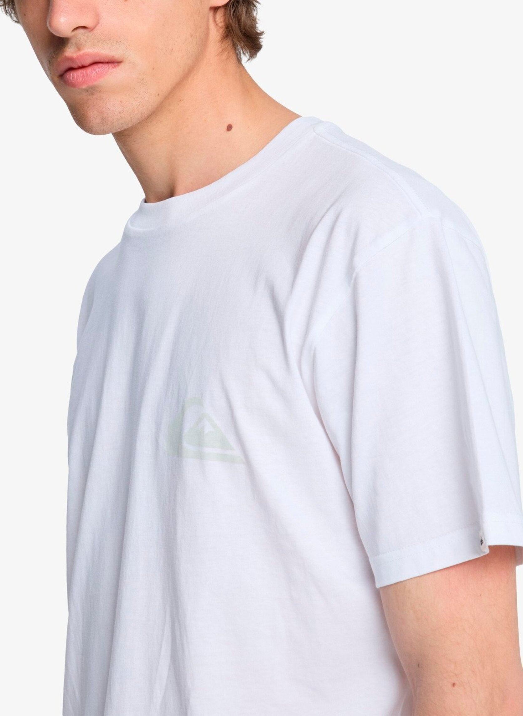Tee-shirts Ev Mini Logo Ss homme blanc Quiksilver Tee-shirts Ev Mini Logo Ss homme blanc WHITE