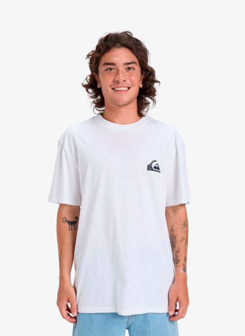 Quiksilver Tee-shirts Ev Mini Logo Ss homme blanc