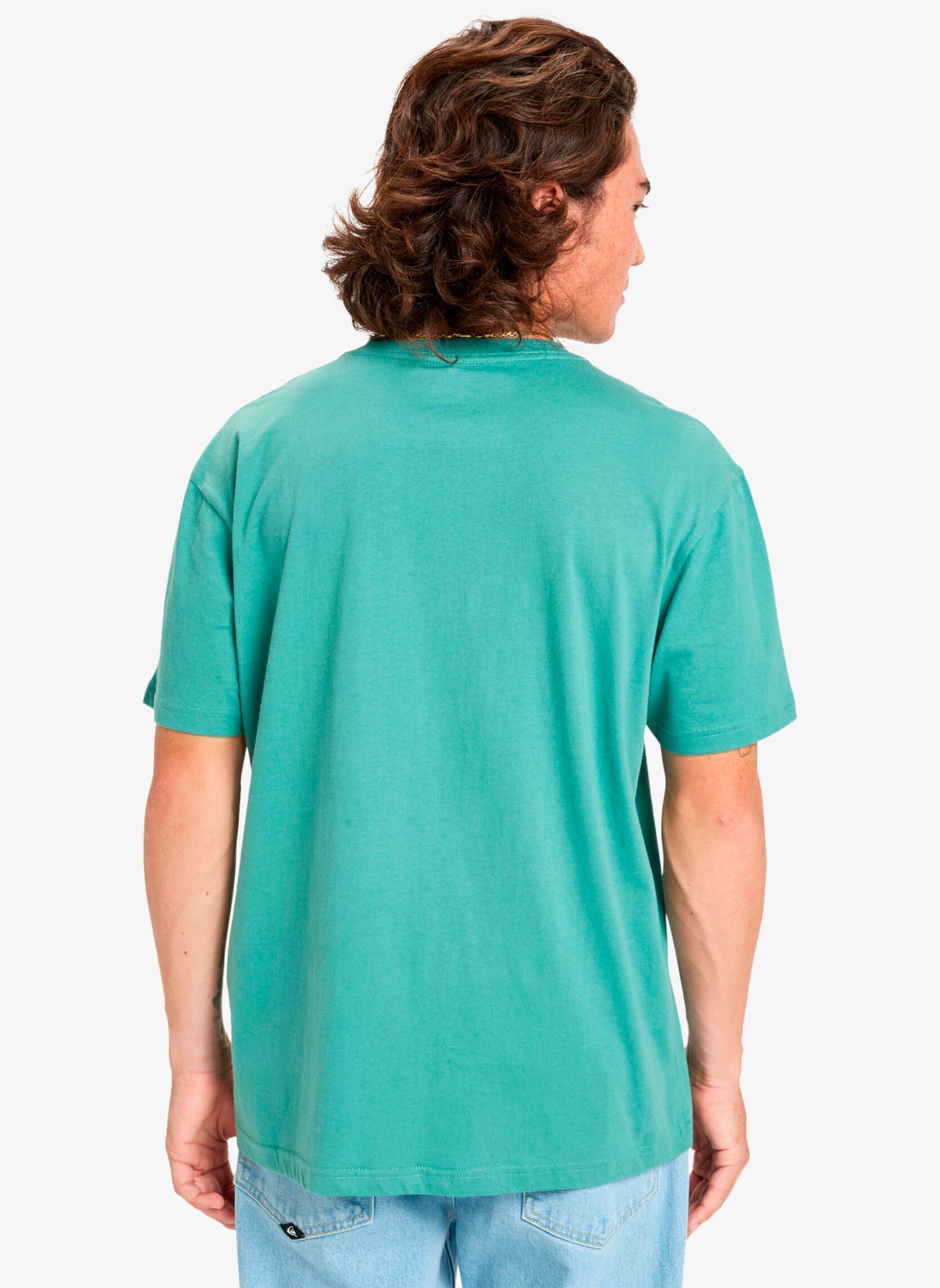 T-shirt a maniche corte Ev Mini Logo Ss uomo blu Quiksilver T-shirt a maniche corte Ev Mini Logo Ss uomo blu Deep sea