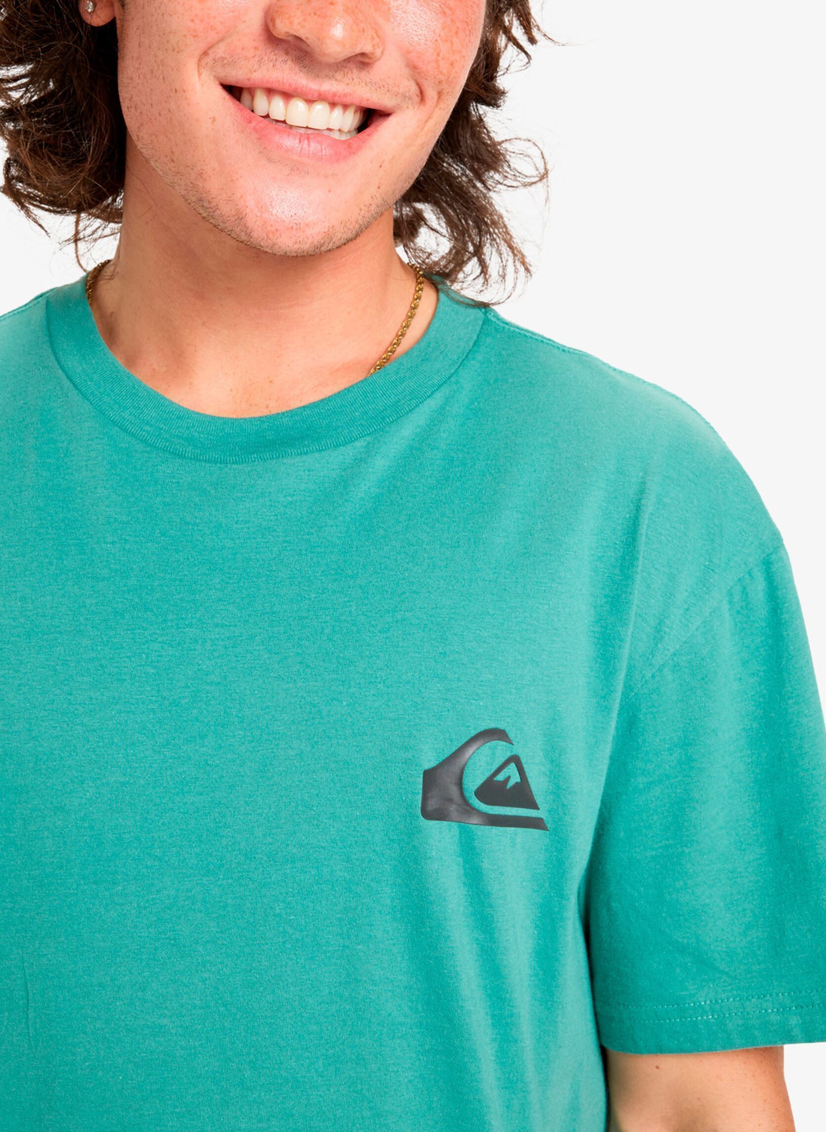 T-shirt a maniche corte Ev Mini Logo Ss uomo blu Quiksilver T-shirt a maniche corte Ev Mini Logo Ss uomo blu Deep sea