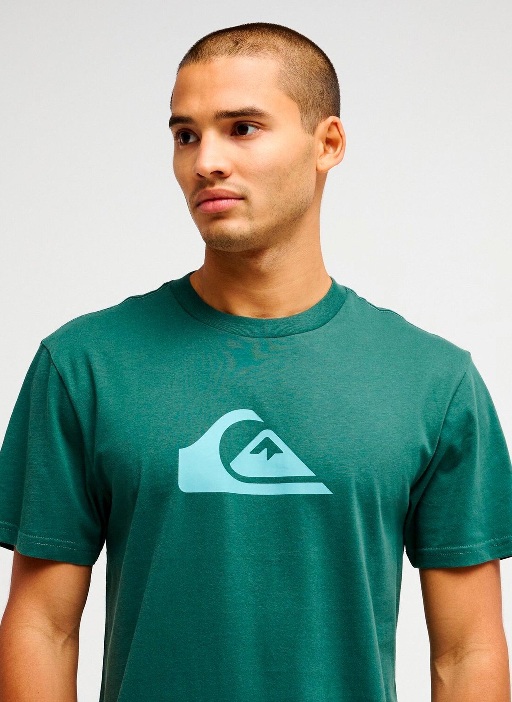 Tee-shirts Ev Comp Logo Ss homme vert Quiksilver Tee-shirts Ev Comp Logo Ss homme vert FOREST