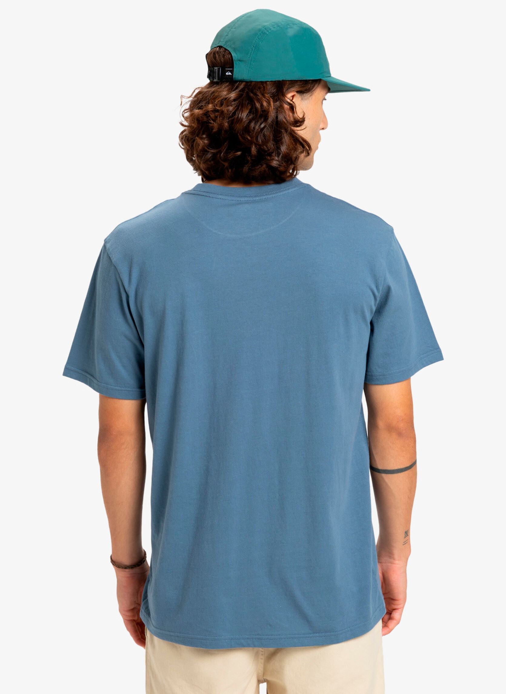 Tee-shirts manches courtes Ev Comp Logo Ss homme bleu Quiksilver Tee-shirts manches courtes Ev Comp Logo Ss homme bleu China blue