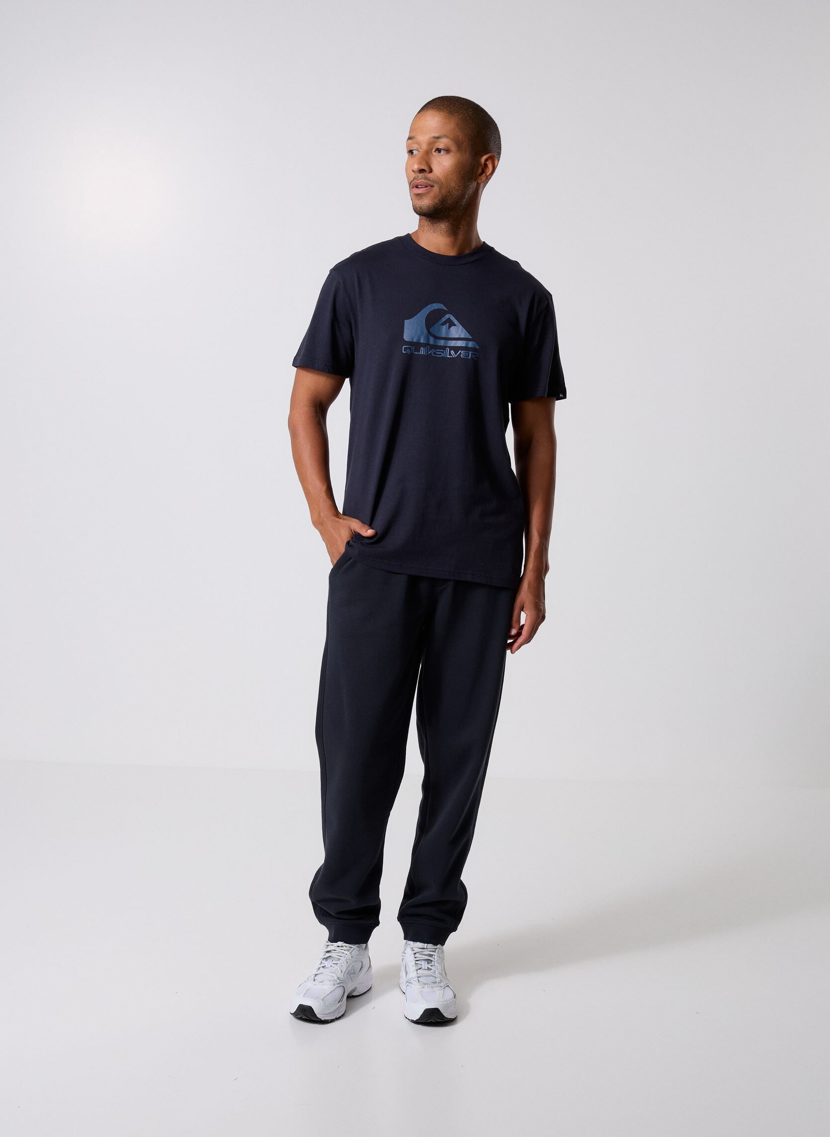Kurzarm-T-Shirts Ev Comp Logo Ss herren blau Quiksilver Kurzarm-T-Shirts Ev Comp Logo Ss herren blau Dark Navy