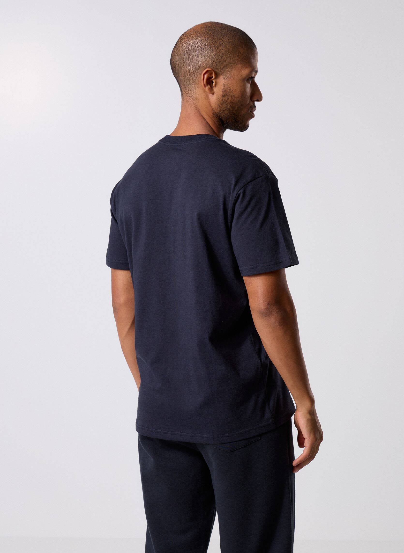 Kurzarm-T-Shirts Ev Comp Logo Ss herren blau Quiksilver Kurzarm-T-Shirts Ev Comp Logo Ss herren blau Dark Navy
