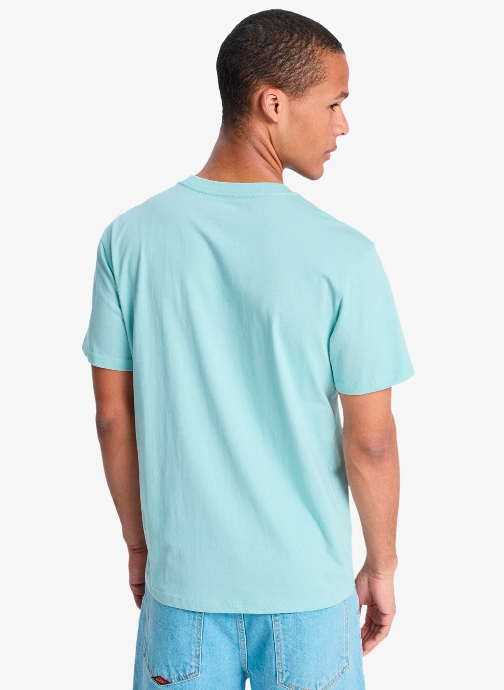 Kurzarm-T-Shirts Ev Comp Logo Ss herren blau Quiksilver Kurzarm-T-Shirts Ev Comp Logo Ss herren blau Blue haze