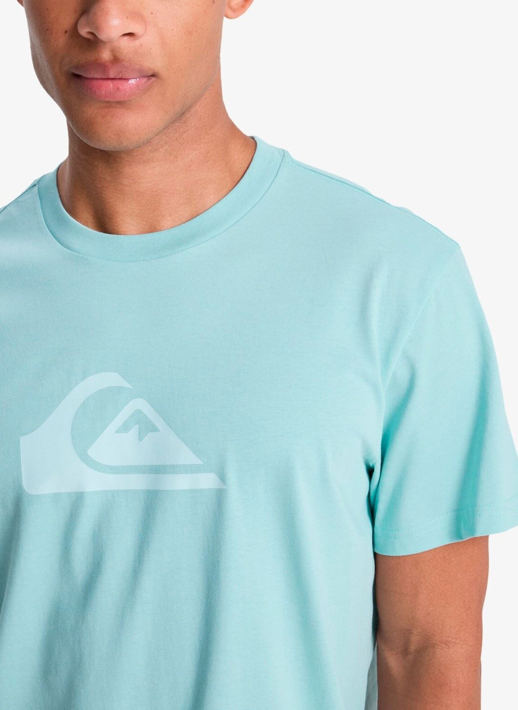 Kurzarm-T-Shirts Ev Comp Logo Ss herren blau Quiksilver Kurzarm-T-Shirts Ev Comp Logo Ss herren blau Blue haze