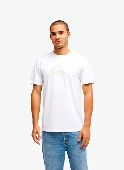 Quiksilver Tee-shirts manches courtes Ev Comp Logo Ss homme blanc