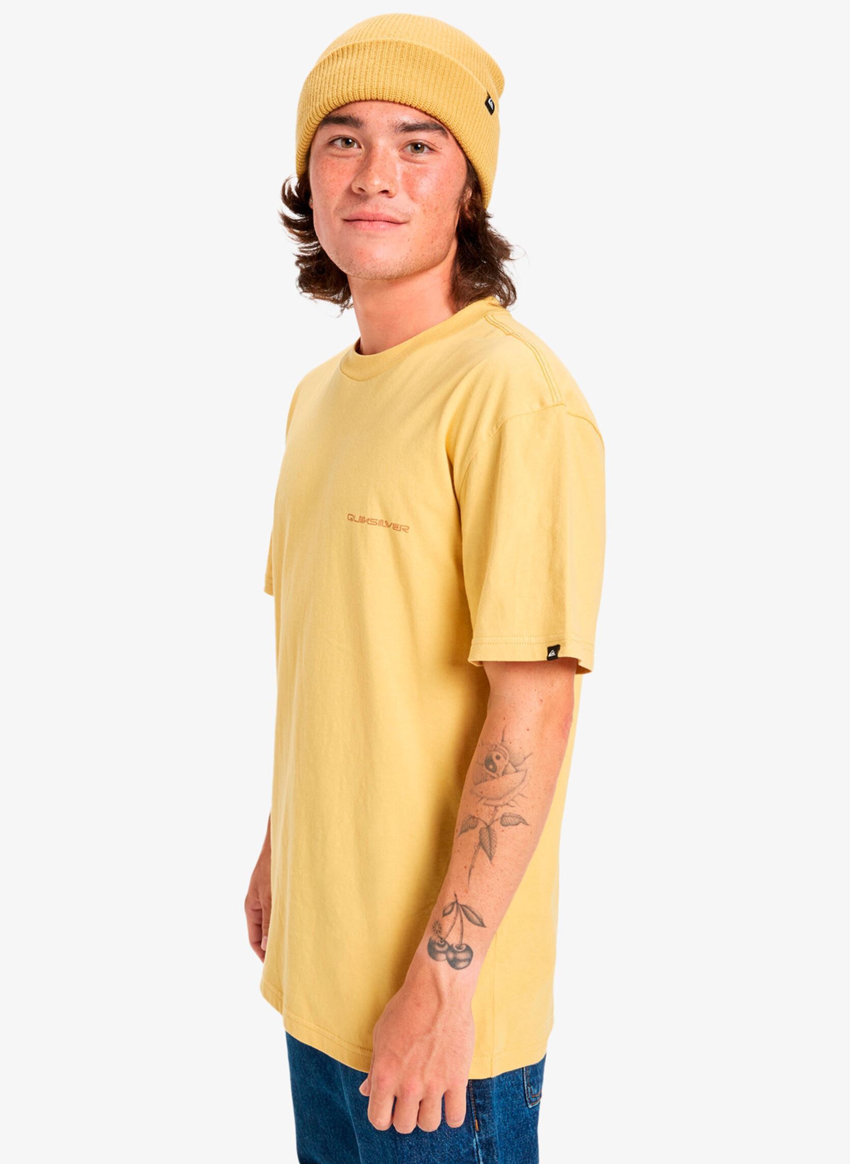 Kurzarm-T-Shirts Ev Desert Waves Ss herren gelb Quiksilver Kurzarm-T-Shirts Ev Desert Waves Ss herren gelb Rattan