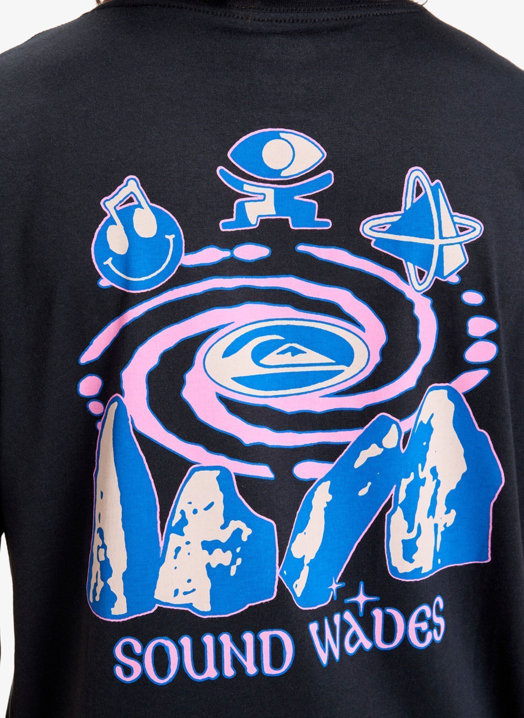 Kurzarm-T-Shirts Ev Waves Festival Ss herren schwarz Quiksilver Kurzarm-T-Shirts Ev Waves Festival Ss herren schwarz Black