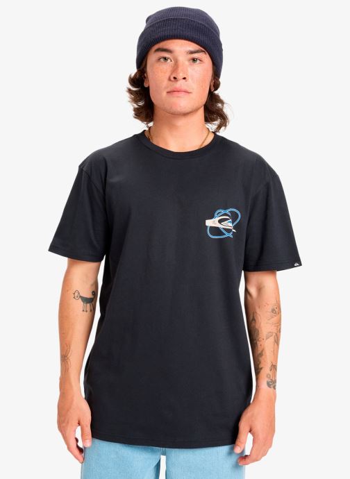 Quiksilver Kurzarm-T-Shirts Ev Waves Festival Ss herren schwarz