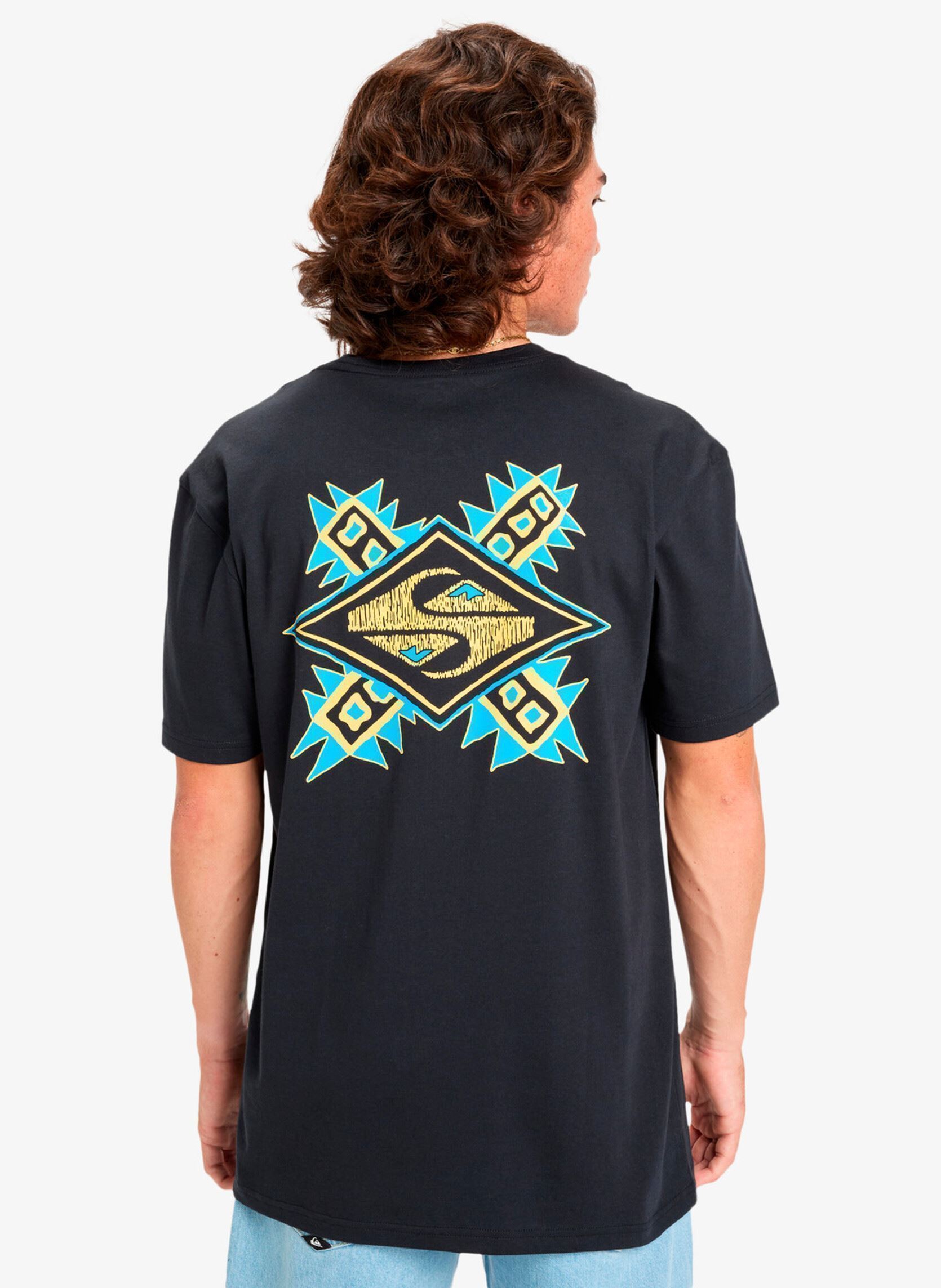 Tee-shirts manches courtes Ev Swell Ovation Ss homme noir Quiksilver Tee-shirts manches courtes Ev Swell Ovation Ss homme noir BLACK
