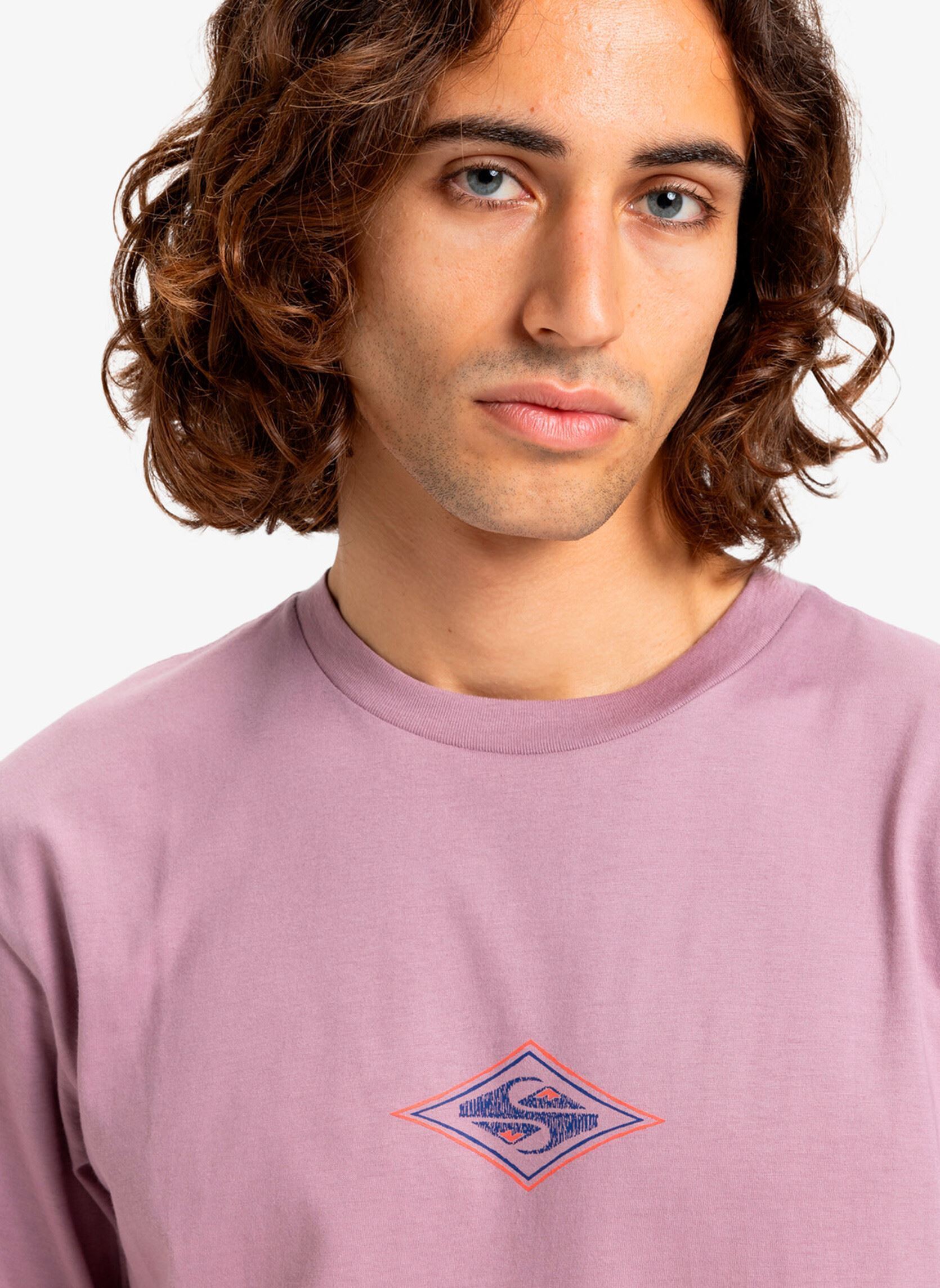 T-shirts met korte mouwen Ev Swell Ovation Ss heren roze Quiksilver T-shirts met korte mouwen Ev Swell Ovation Ss heren roze ELDERBERRY