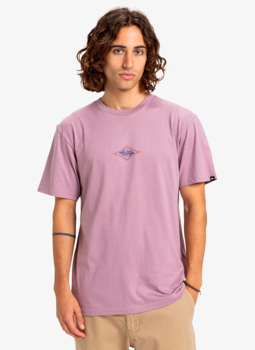 Quiksilver Tee-shirts manches courtes Ev Swell Ovation Ss homme rose