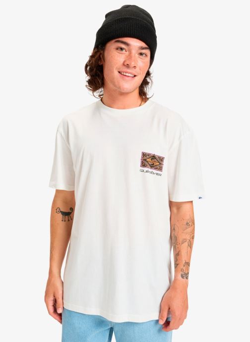 Quiksilver Tee-shirts manches courtes Evo Youth Crisis Ss homme blanc