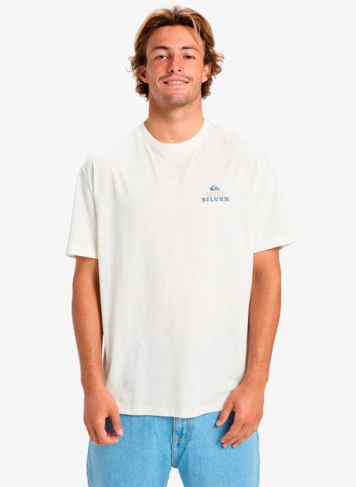 Quiksilver T-shirts met korte mouwen Cl Soul Maze Ss heren wit