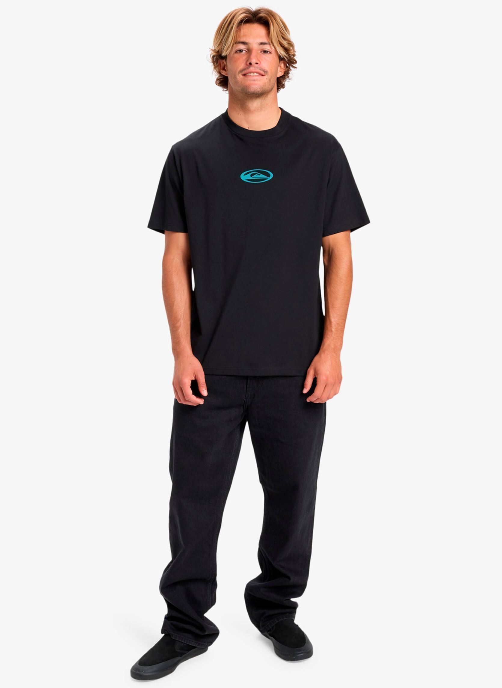 Kurzarm-T-Shirts Pto Welcome All Ss herren schwarz Quiksilver Kurzarm-T-Shirts Pto Welcome All Ss herren schwarz Black