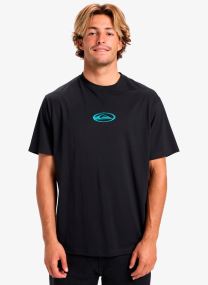Kurzarm-T-Shirts Pto Welcome All Ss herren schwarz Quiksilver Kurzarm-T-Shirts Pto Welcome All Ss herren schwarz Black