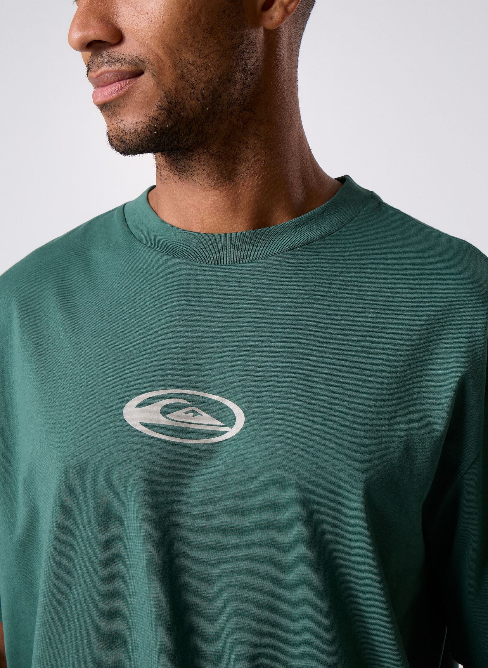 T-shirts met korte mouwen Pto Welcome All Ss heren groen Quiksilver T-shirts met korte mouwen Pto Welcome All Ss heren groen Trekking Green