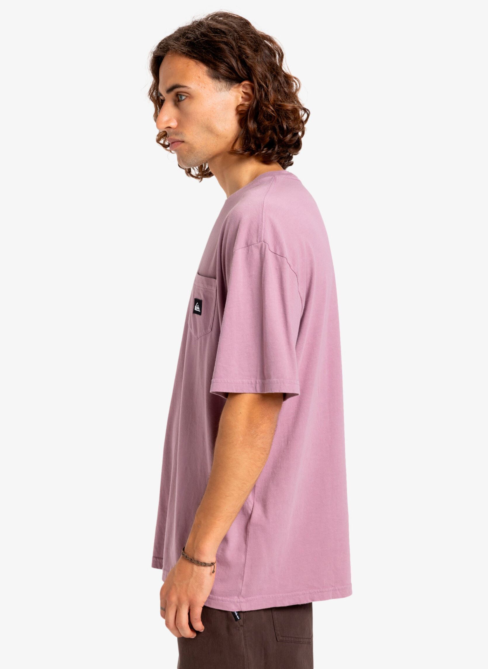 T-shirt a maniche corte Salt Water Pocket Ss Tee uomo rosa Quiksilver T-shirt a maniche corte Salt Water Pocket Ss Tee uomo rosa ELDERBERRY