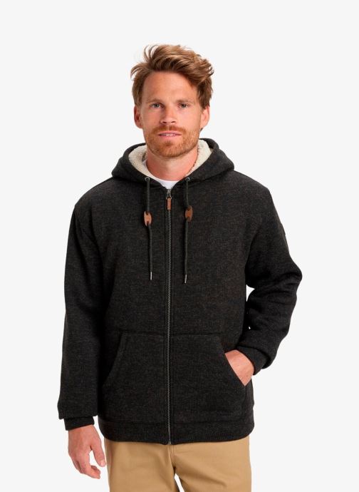 Quiksilver Sweats zippés Keller Sherpa EQYFT05112 homme noir