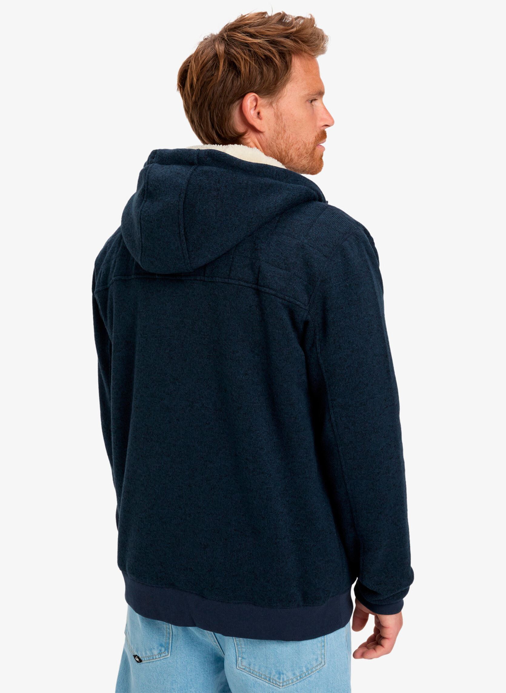 Sweats zippés Cypress Keller homme bleu Quiksilver Sweats zippés Cypress Keller homme bleu Dark Navy Heather