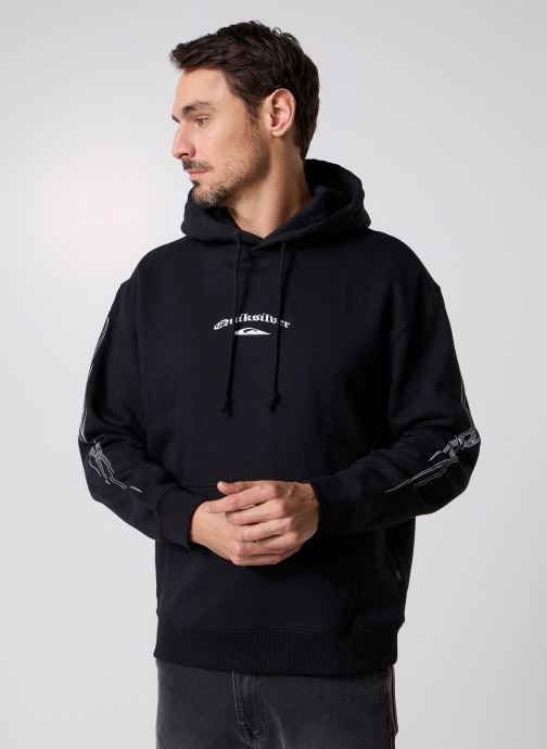 Quiksilver Sweats à capuche Stretch Tribal Hoody homme noir