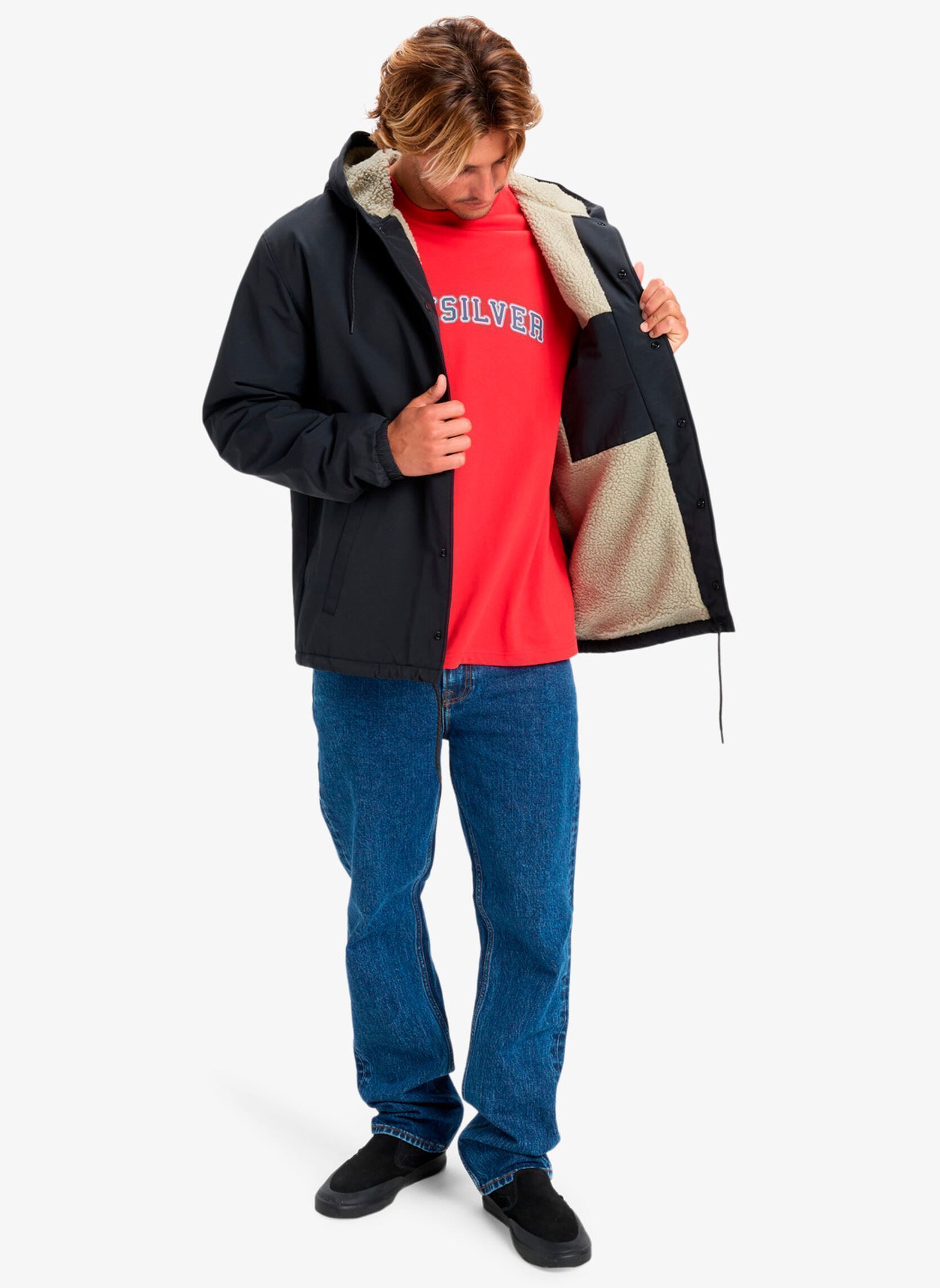 Blousons Rain Cloud 3K Jacket homme noir Quiksilver Blousons Rain Cloud 3K Jacket homme noir Black