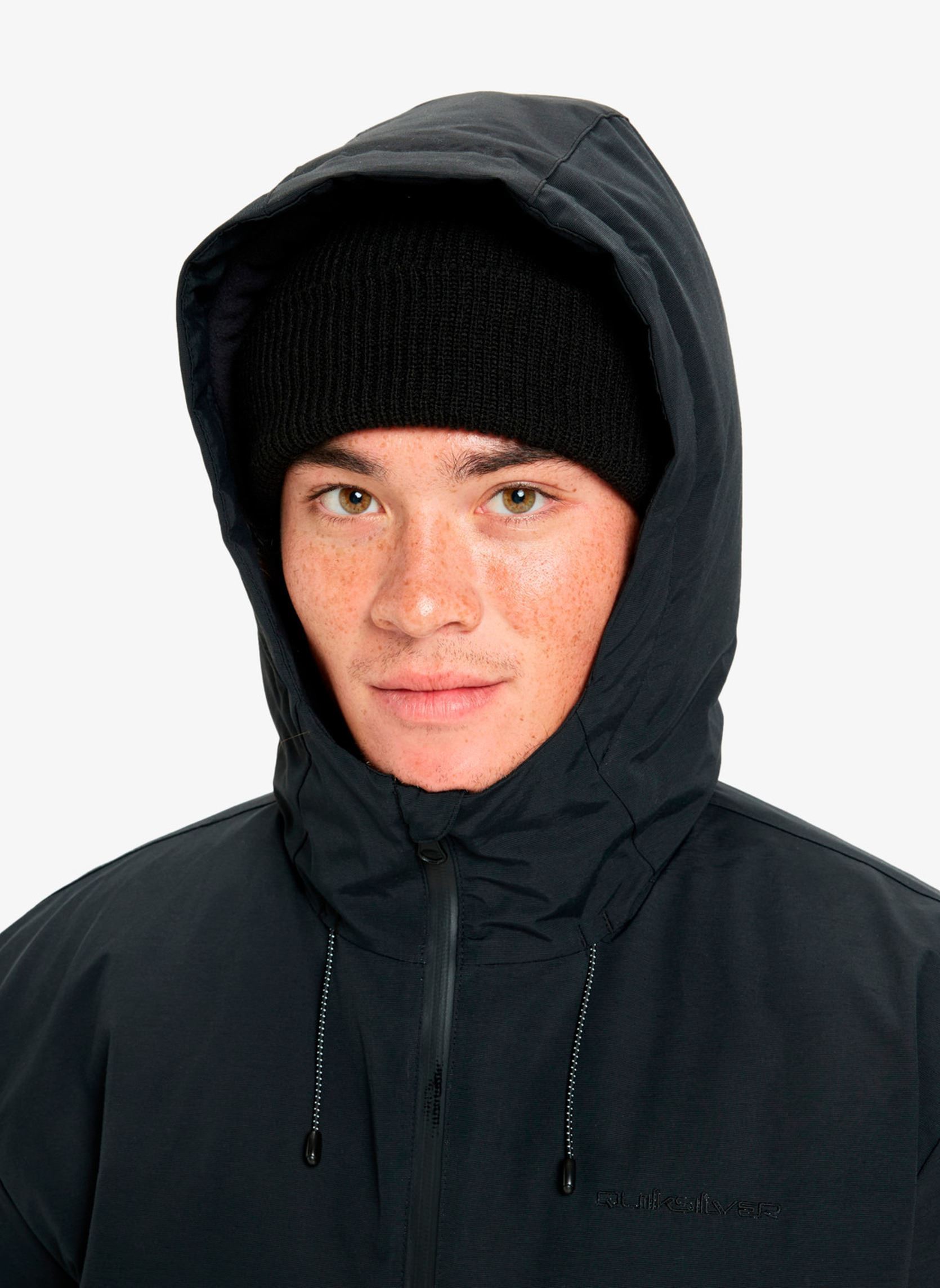 Blousons Brooks 3K Jacket homme noir Quiksilver Blousons Brooks 3K Jacket homme noir BLACK