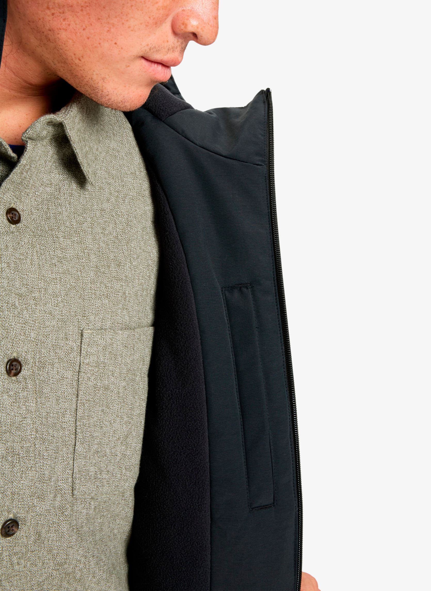 Blousons Brooks 3K Jacket homme noir Quiksilver Blousons Brooks 3K Jacket homme noir BLACK