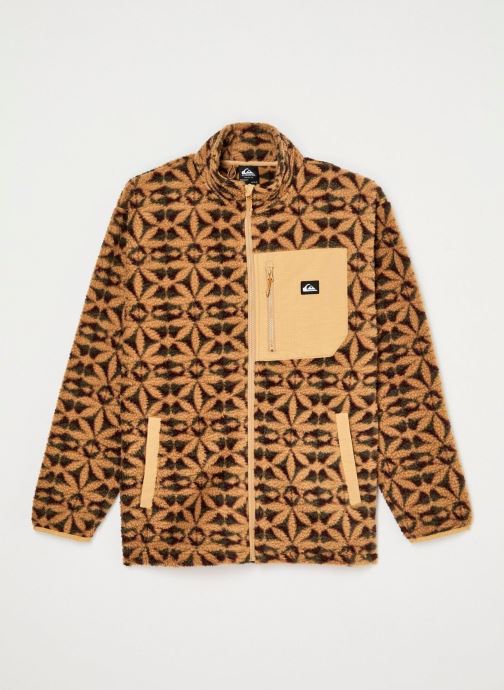 Quiksilver Vestes polaires Clean Coast Fz homme marron
