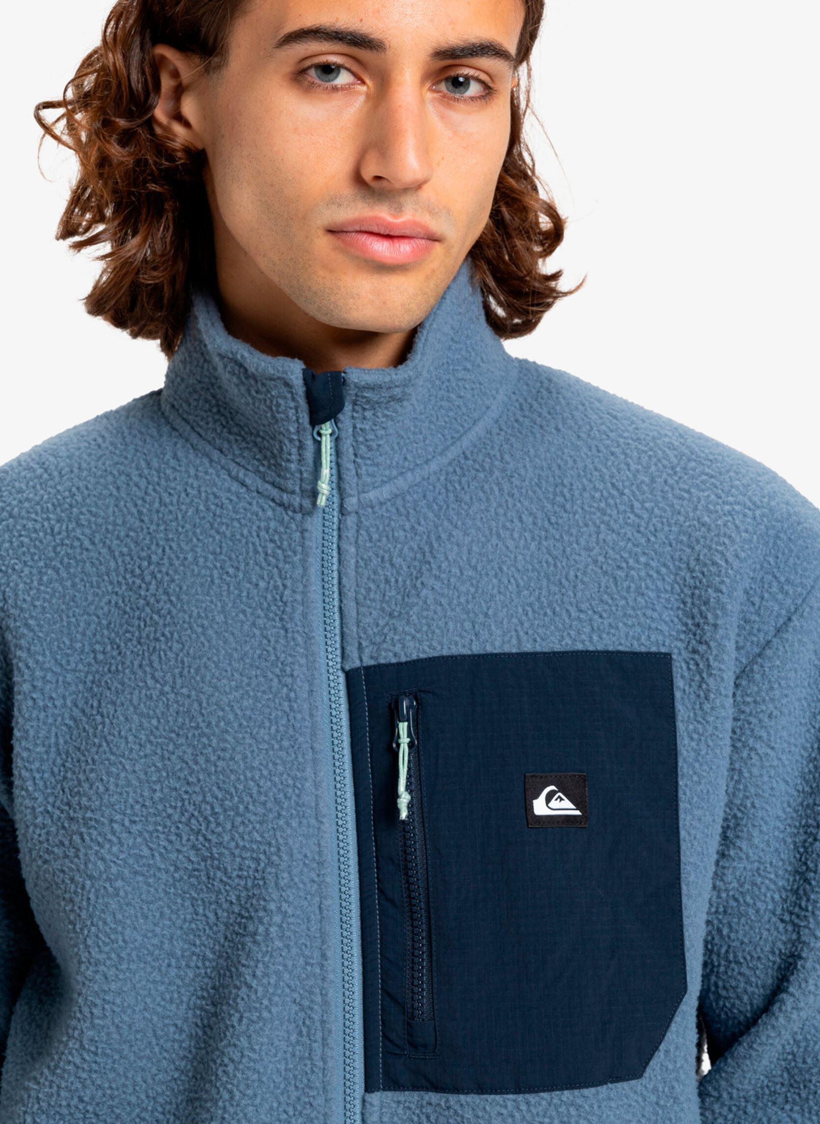 Pulls polaires Clean Coast Fz homme bleu Quiksilver Pulls polaires Clean Coast Fz homme bleu China blue